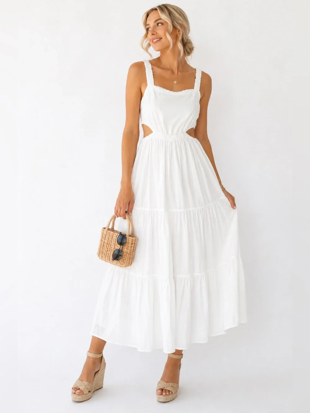 halter dresses summer Floral Maxi Dress – Cream Dress Women S SIZE:ONESIZE 4-18 Women's Beaded Mini Dresses The fabric is comfortable SCH006405_ABB_XXL